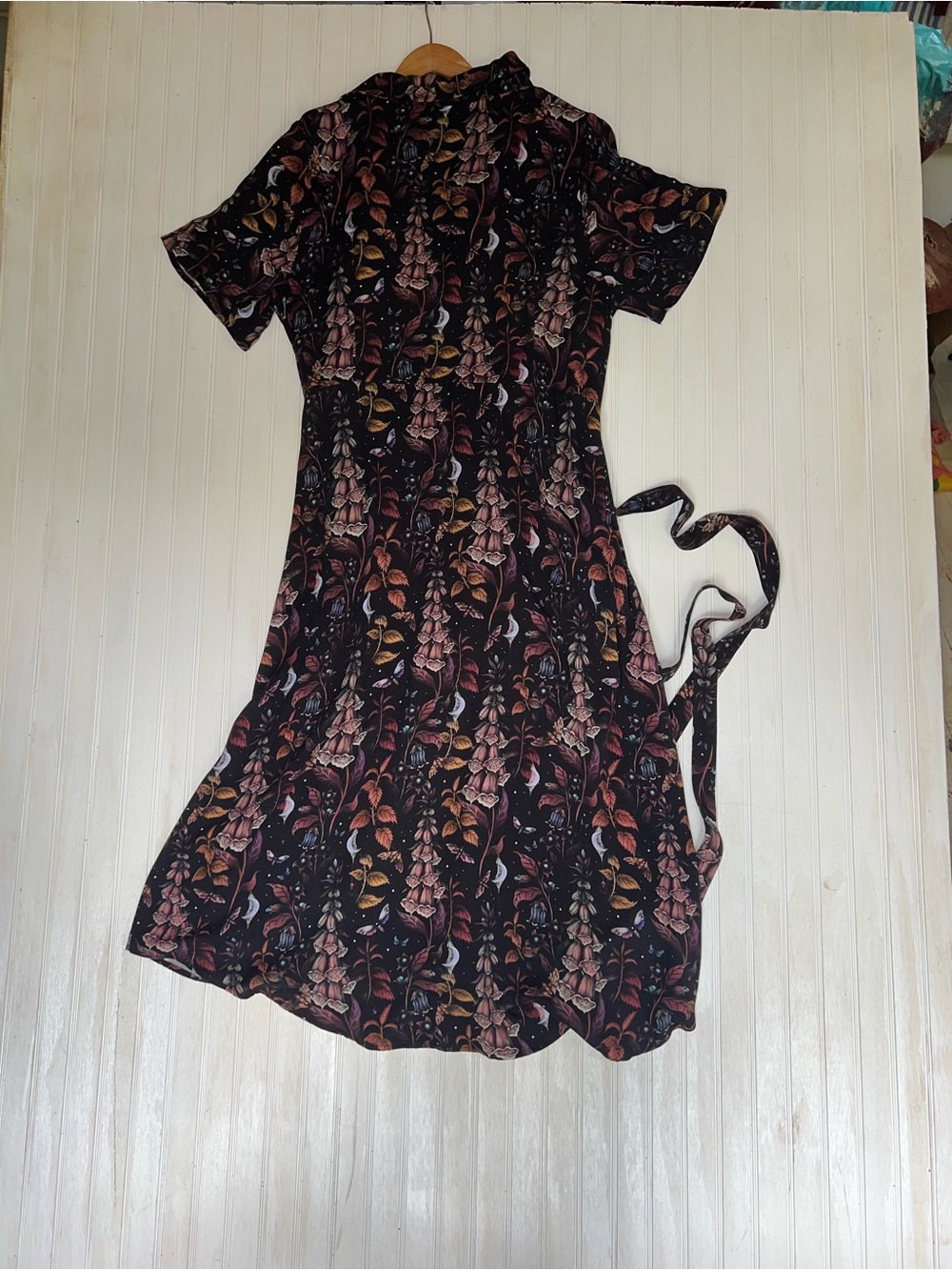 Disturbia Foxglove Midi Shirt Dress - Picture 4 of 7